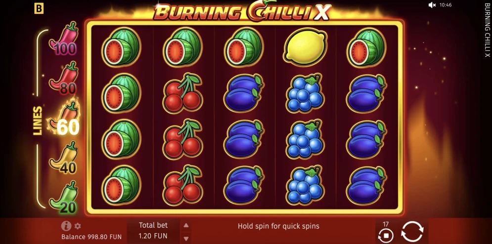 Burning Chilli X Slot